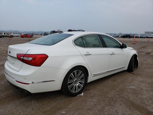 KNALN4D70F5197290 - 2015 KIA CADENZA PREMIUM WHITE photo 3