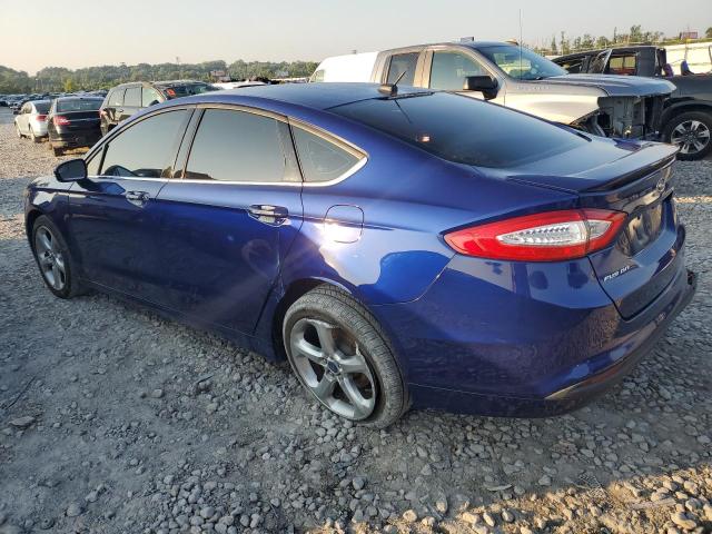 3FA6P0HR7DR367272 - 2013 FORD FUSION SE BLUE photo 2