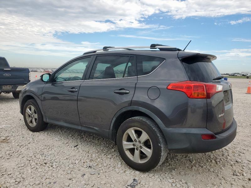 2T3WFREV8DW060708 - 2013 TOYOTA RAV4 XLE GRAY photo 2