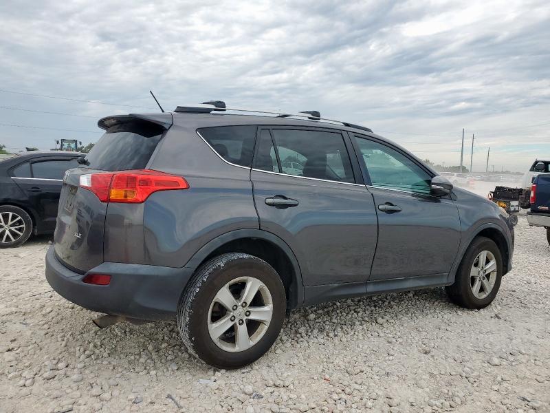 2T3WFREV8DW060708 - 2013 TOYOTA RAV4 XLE GRAY photo 3