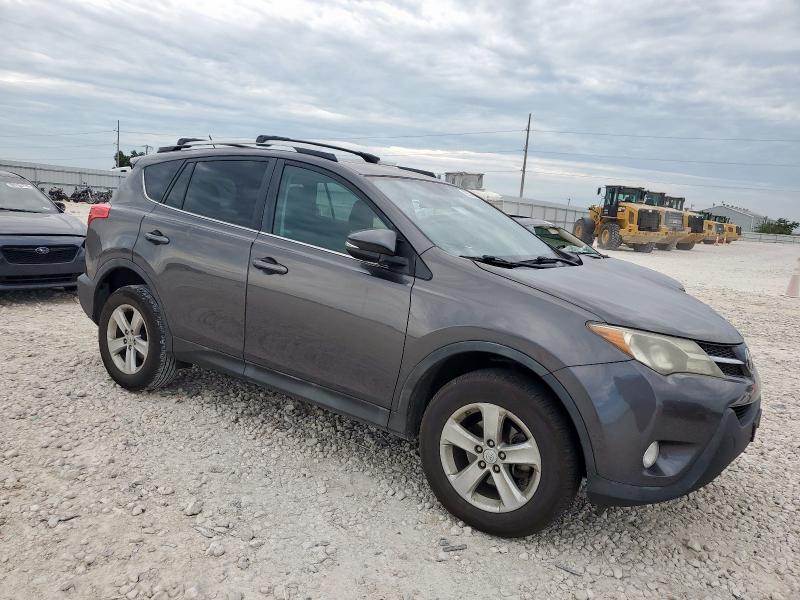 2T3WFREV8DW060708 - 2013 TOYOTA RAV4 XLE GRAY photo 4