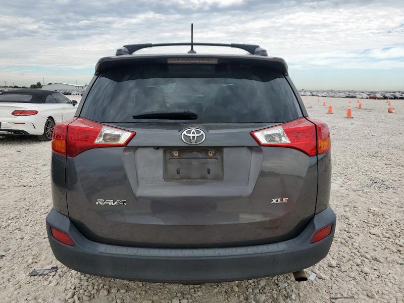 2T3WFREV8DW060708 - 2013 TOYOTA RAV4 XLE GRAY photo 6