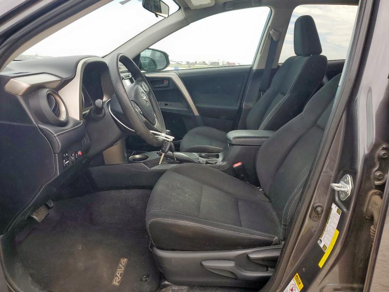 2T3WFREV8DW060708 - 2013 TOYOTA RAV4 XLE GRAY photo 7