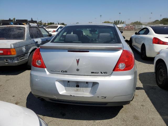 1G2ZJ57K594247517 - 2009 PONTIAC G6 SILVER photo 6