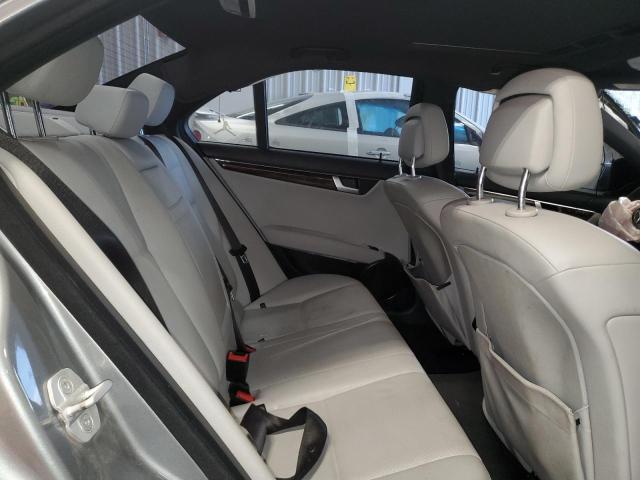 WDDGF8AB6DG124823 - 2013 MERCEDES-BENZ C 300 4MATIC SILVER photo 10