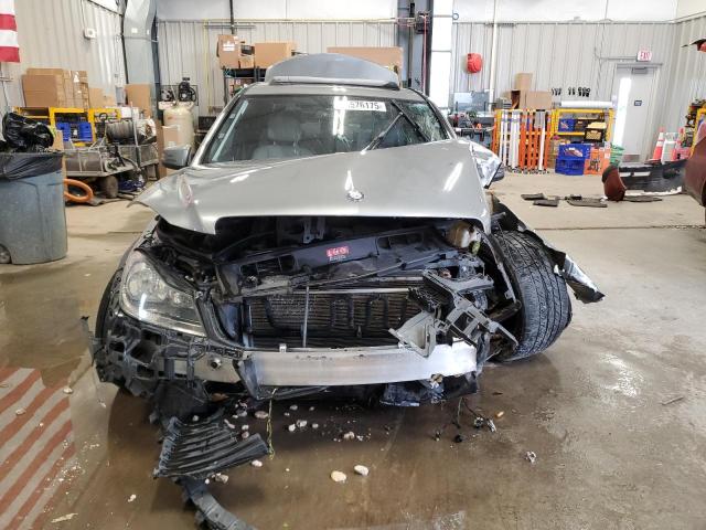WDDGF8AB6DG124823 - 2013 MERCEDES-BENZ C 300 4MATIC SILVER photo 5