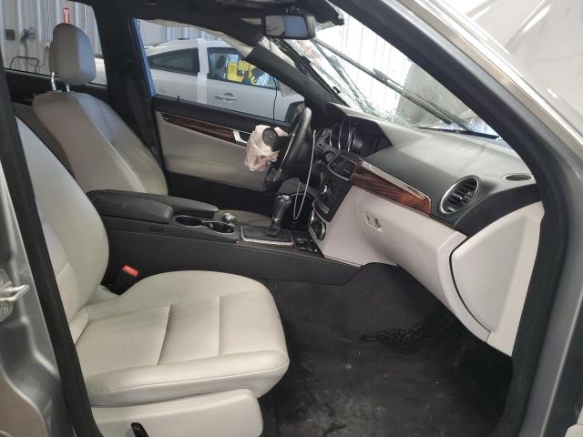 WDDGF8AB6DG124823 - 2013 MERCEDES-BENZ C 300 4MATIC SILVER photo 7