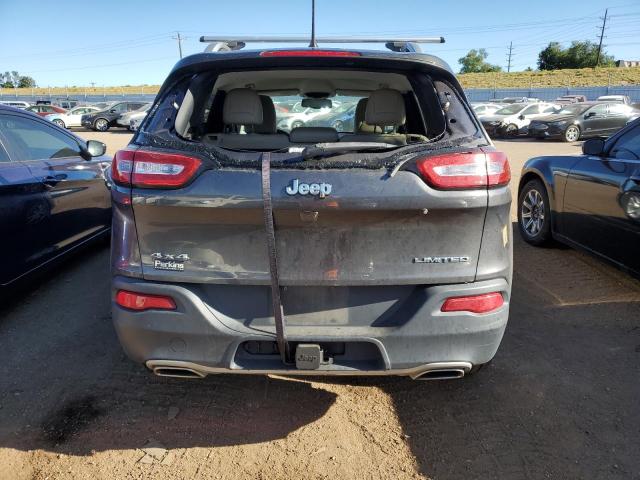 1C4PJMDS5FW682507 - 2015 JEEP CHEROKEE LIMITED GRAY photo 6