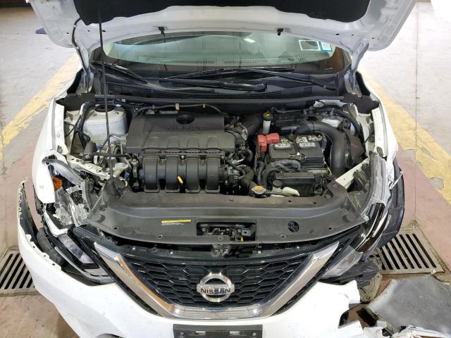 3N1AB7AP6KY446300 - 2019 NISSAN SENTRA S WHITE photo 11