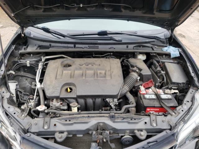 5YFBURHE9KP943224 - 2019 TOYOTA COROLLA L შავი ფოტო 11