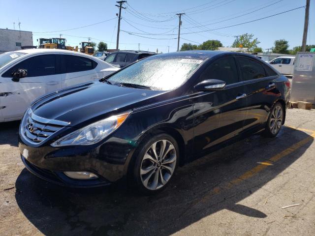 5NPEC4ABXDH672564 - 2013 HYUNDAI SONATA SE BLACK photo 1