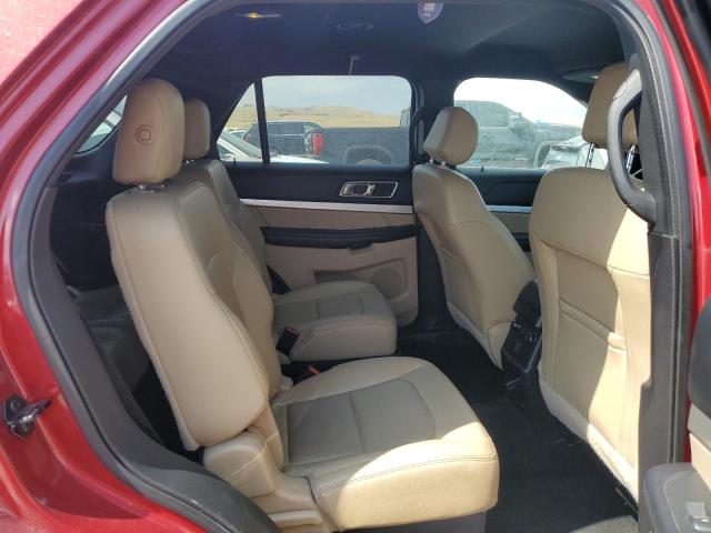 1FM5K8D8XHGB91343 - 2017 FORD EXPLORER XLT RED photo 10
