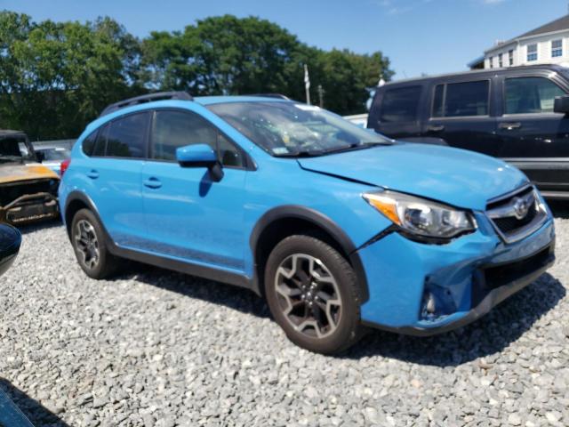 JF2GPABC2H8206166 - 2017 SUBARU CROSSTREK PREMIUM BLUE photo 4