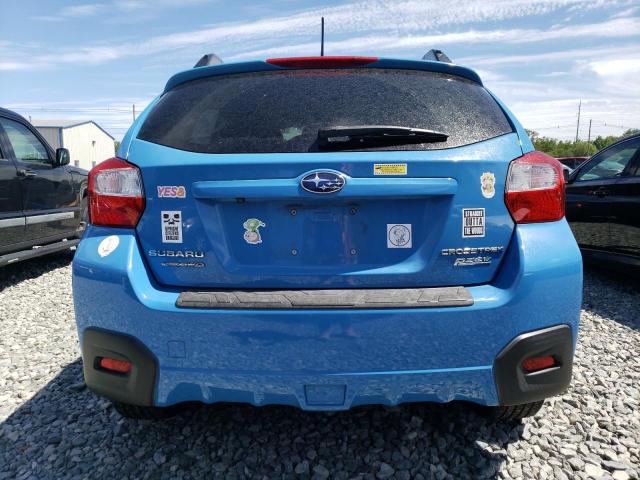JF2GPABC2H8206166 - 2017 SUBARU CROSSTREK PREMIUM BLUE photo 6
