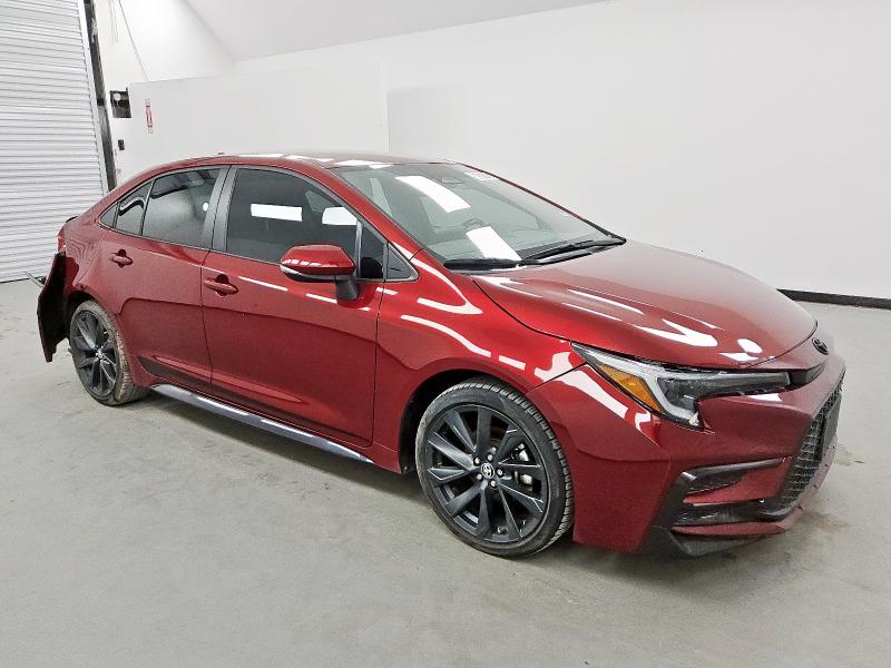 5YFS4MCE3RP184624 - 2024 TOYOTA COROLLA SE წითელი ფოტო 4