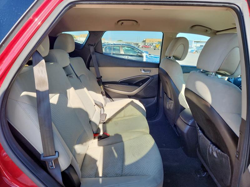 5XYZT3LB6GG348760 - 2016 HYUNDAI SANTA FE S 勃艮第红 照片 11