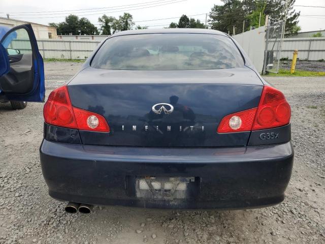 JNKCV51F46M605640 - 2006 INFINITI G35 BLUE photo 6