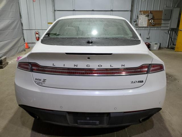 3LN6L2J95FR617442 - 2015 LINCOLN MKZ WHITE photo 6
