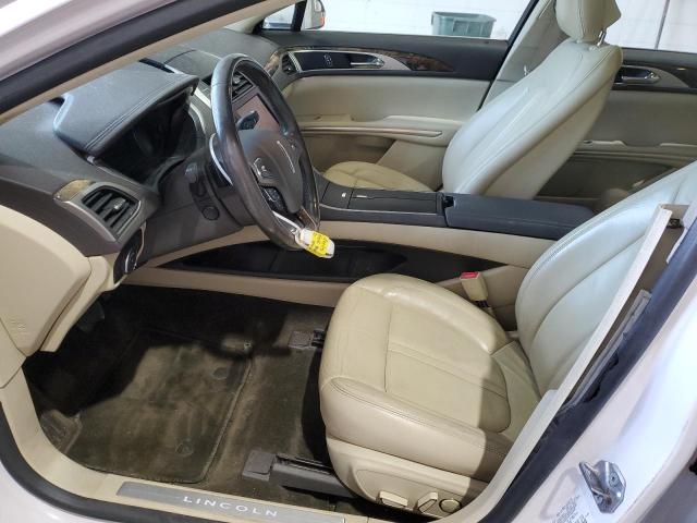 3LN6L2J95FR617442 - 2015 LINCOLN MKZ WHITE photo 7