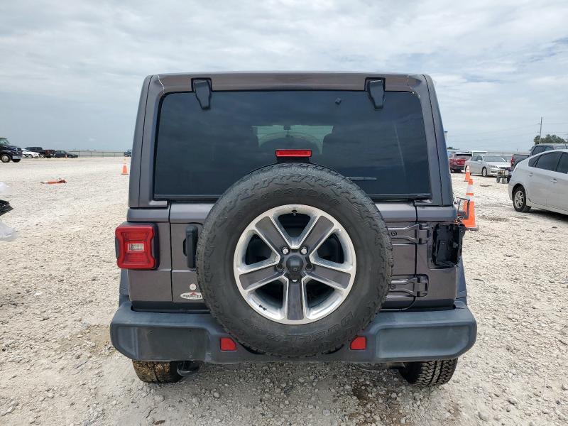 1C4HJXEN0LW217997 - 2020 JEEP WRANGLER U SAHARA Сұр фото 6