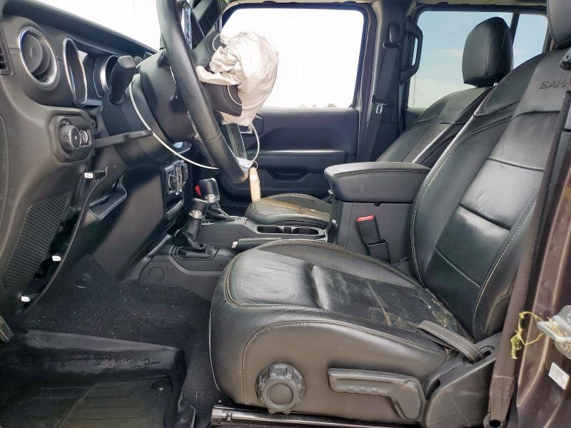 1C4HJXEN0LW217997 - 2020 JEEP WRANGLER U SAHARA Сұр фото 7