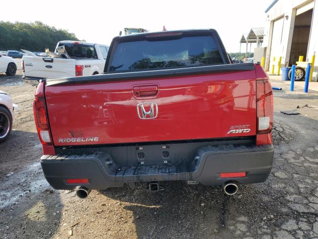 5FPYK3F12PB039075 - 2023 HONDA RIDGELINE SPORT RED photo 6