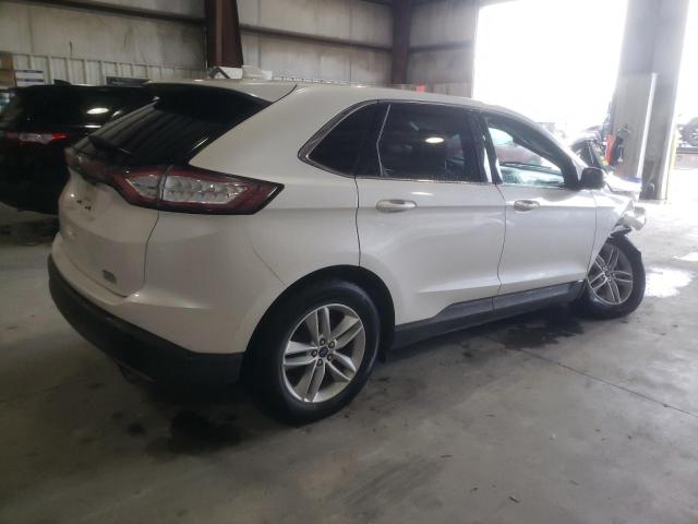 2FMTK3J90FBB32216 - 2015 FORD EDGE SEL WHITE photo 3