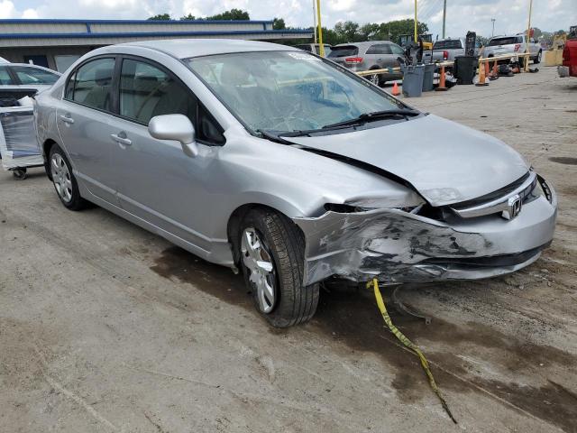 JHMFA16537S003276 - 2007 HONDA CIVIC LX SILVER photo 4