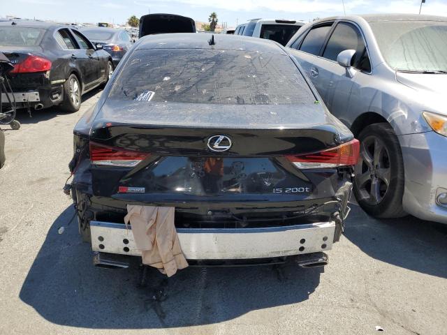 JTHBA1D27H5051824 - 2017 LEXUS IS 200T BLACK photo 6