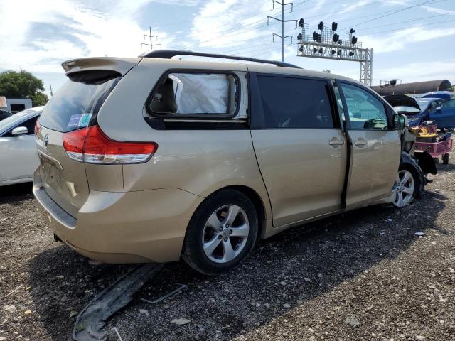 5TDKK3DC8BS133436 - 2011 TOYOTA SIENNA LE GOLD photo 3