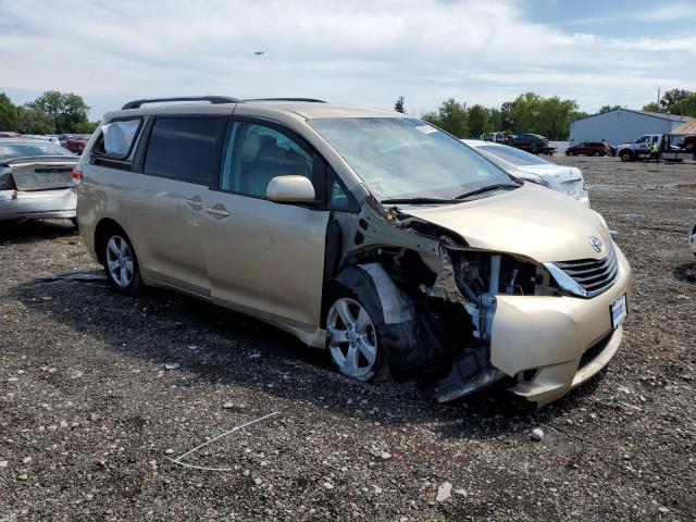 5TDKK3DC8BS133436 - 2011 TOYOTA SIENNA LE GOLD photo 4