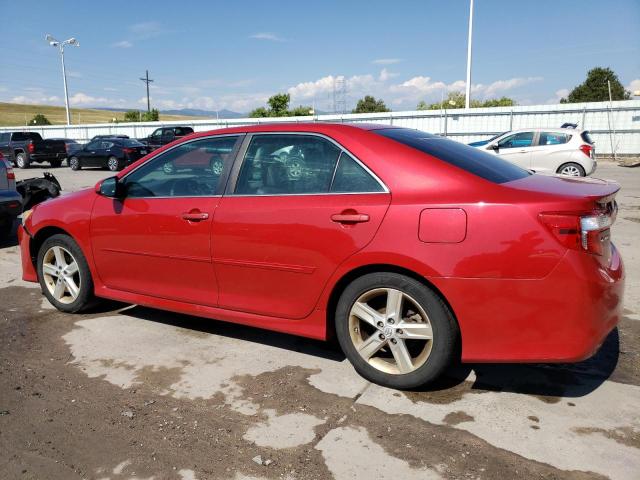 4T1BF1FK4DU694823 - 2013 TOYOTA CAMRY L RED photo 2