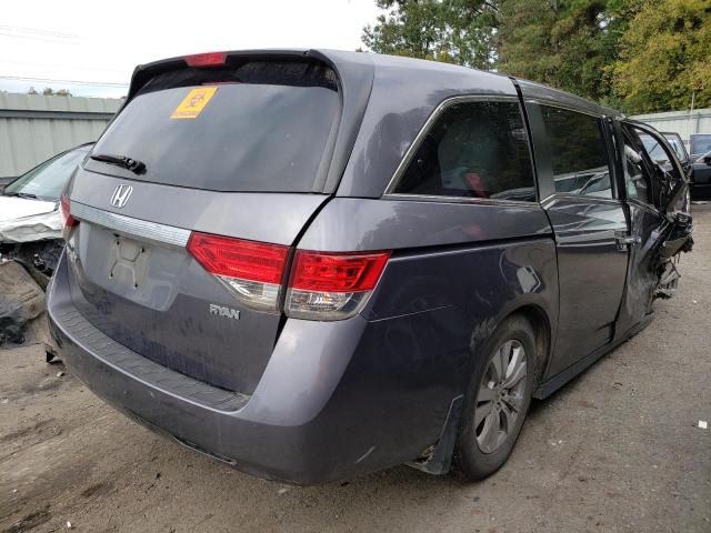 5FNRL5H3XGB039670 - 2016 HONDA ODYSSEY SE GRAY photo 4