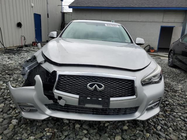 JN1EV7AR7GM345285 - 2016 INFINITI Q50 PREMIUM SILVER photo 5