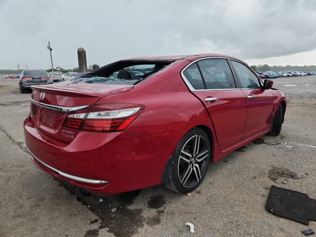1HGCR2F53GA099243 - 2016 HONDA ACCORD SPORT 红色 照片 3