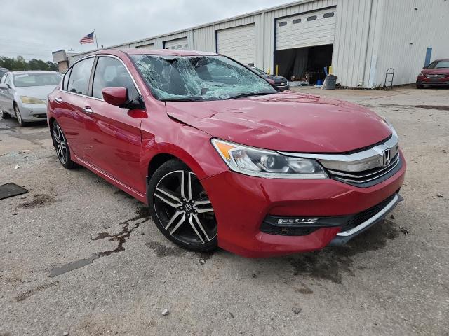 1HGCR2F53GA099243 - 2016 HONDA ACCORD SPORT 红色 照片 4
