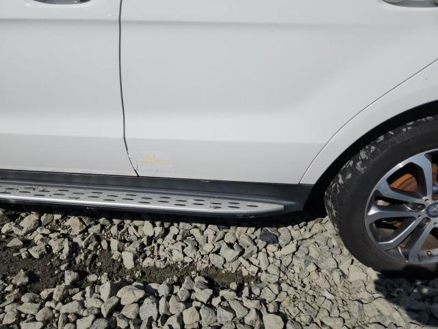 4JGDA5HB4GA749594 - 2016 MERCEDES-BENZ GLE 350 4MATIC WHITE photo 13