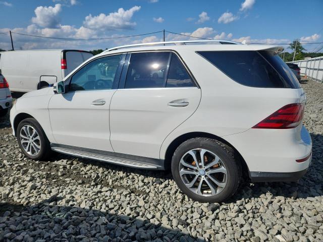 4JGDA5HB4GA749594 - 2016 MERCEDES-BENZ GLE 350 4MATIC WHITE photo 2