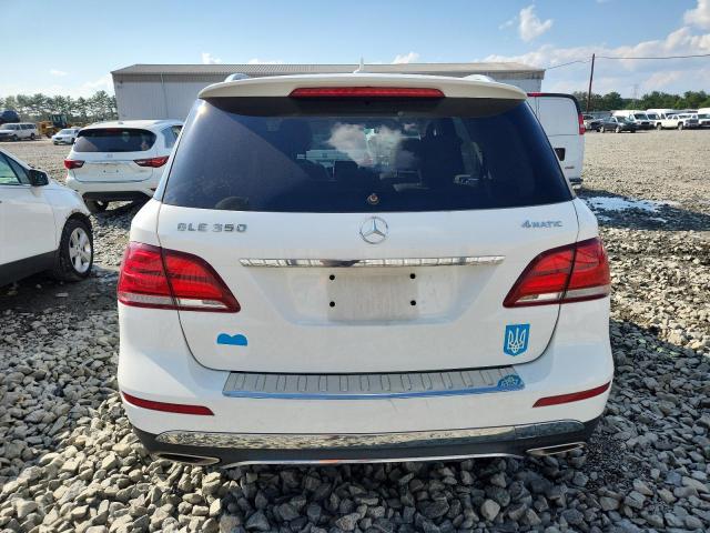4JGDA5HB4GA749594 - 2016 MERCEDES-BENZ GLE 350 4MATIC WHITE photo 6