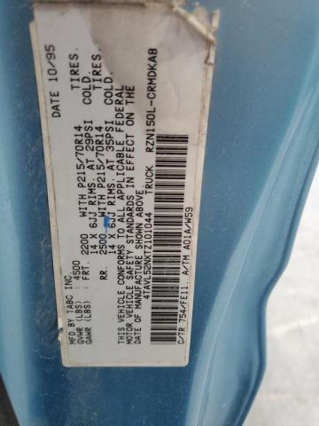 4TAVL52NXTZ101044 - 1996 TOYOTA TACOMA XTRACAB 蓝色 照片 12