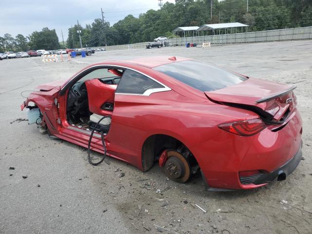 JN1FV7ELXHM701725 - 2017 INFINITI Q60 RED SPORT 400 RED photo 2