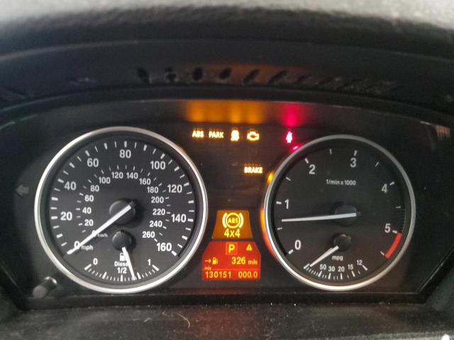 5UXZW0C51CL669795 - 2012 BMW X5 XDRIVE35D GRAY photo 9