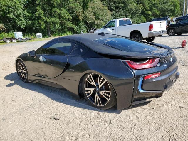 WBY2Z2C58FV392981 - 2015 BMW I8 BLACK photo 2