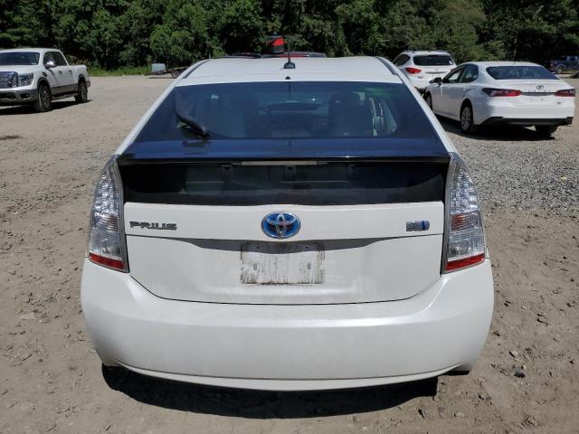 JTDKN3DU6B0325070 - 2011 TOYOTA PRIUS 白色 照片 6