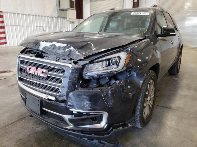 1GKKVRKD6EJ241162 - 2014 GMC ACADIA SLT-1 GRAY photo 9