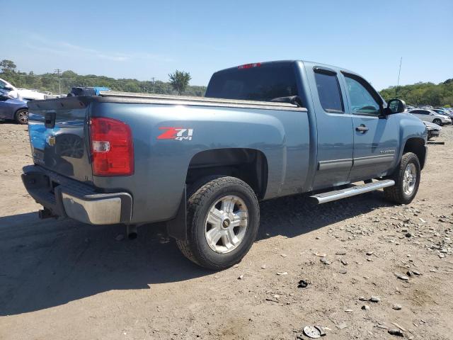 1GCRKSE30BZ316237 - 2011 CHEVROLET SILVERADO K1500 LT BLUE photo 3