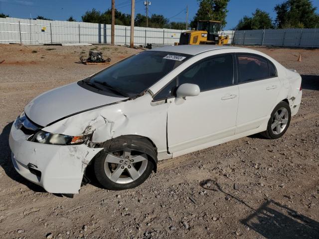 2HGFA166X9H546064 - 2009 HONDA CIVIC LX-S Blanc photo 1