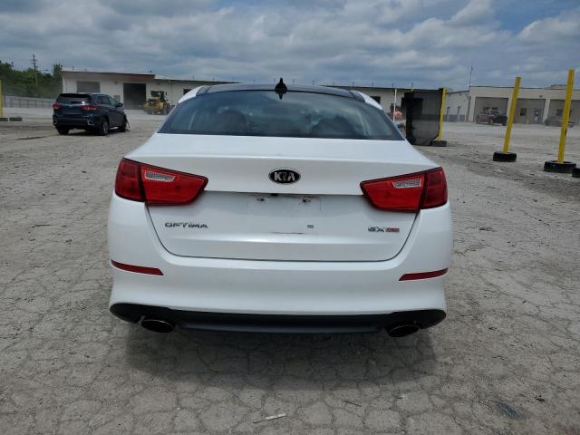 5XXGN4A76FG504482 - 2015 KIA OPTIMA EX WHITE photo 6