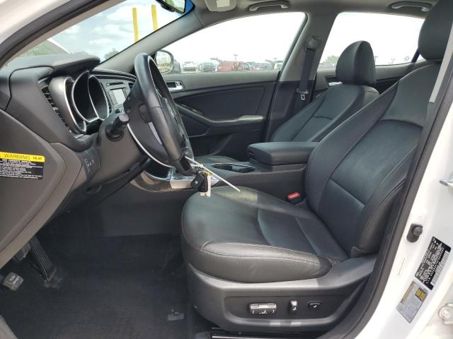 5XXGN4A76FG504482 - 2015 KIA OPTIMA EX WHITE photo 7