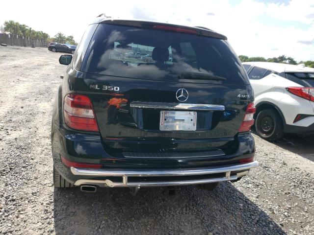 4JGBB8GBXAA597822 - 2010 MERCEDES-BENZ ML 350 4MATIC BLACK photo 6